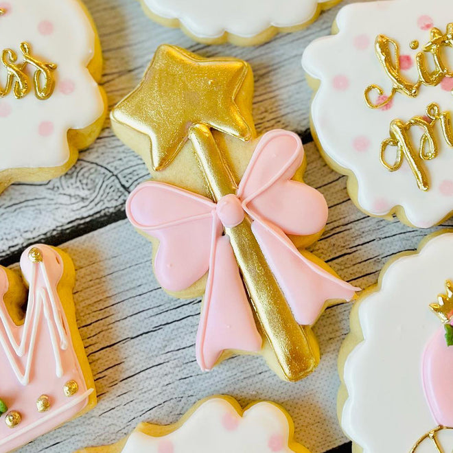 Star Wand with Bow Cookie Cutter