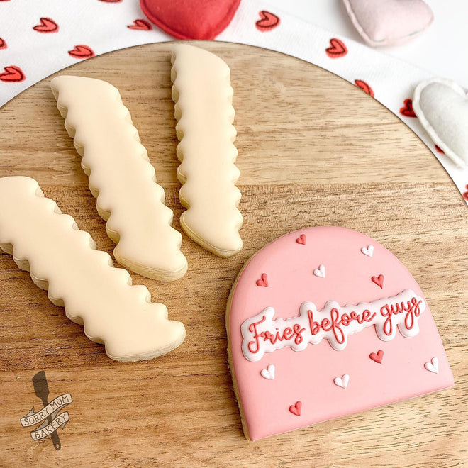 Crinkle Cut Fry Cookie Cutter