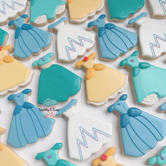 Princess Dress 2 Cookie Cutter