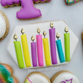 Nesting Elongated Hexagon Cookie Cutters