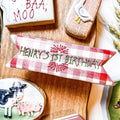 4.5 inch Banner Stick Cookie Cutters