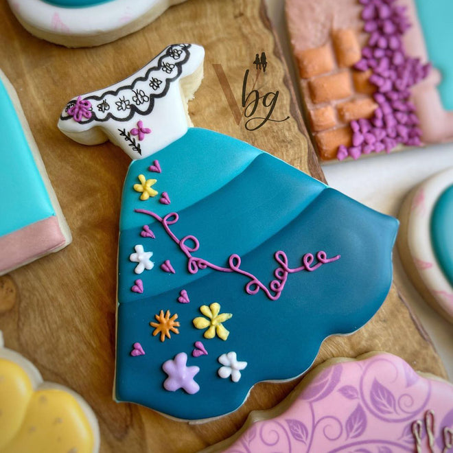 Princess Dress 2 Cookie Cutter