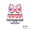 Cake with Bow Cookie Cutter