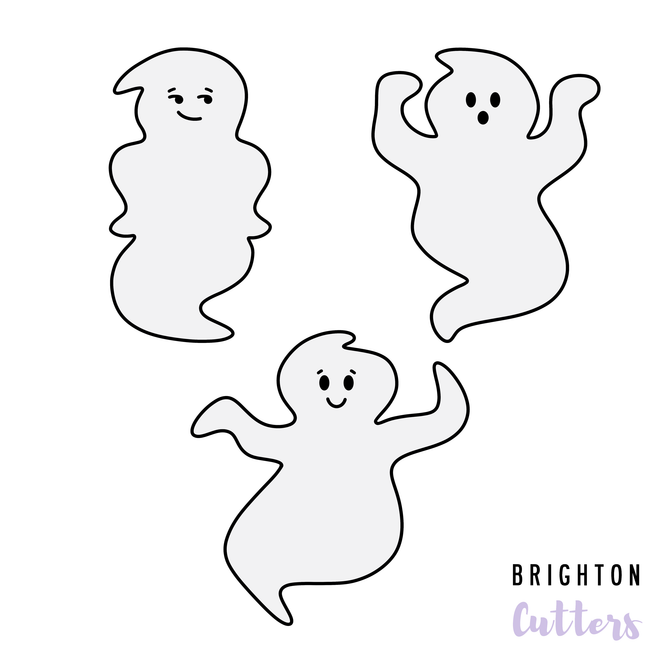 Boo Squad Ghost Cookie Cutters