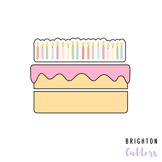 Build-A-Cake Cookie Cutter Set | Brighton Cutters LLC