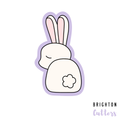 Bunny from Back Cookie Cutter