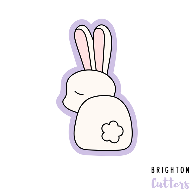 Bunny from Back Cookie Cutter