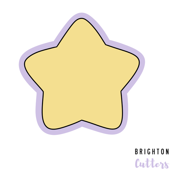 Chubby Star Cookie Cutter | Brighton Cutters LLC