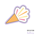 Confetti Cone Cookie Cutter