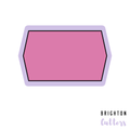 Elongated Hexagon 2 Cookie Cutter