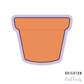 10 Petal Flower and Flower Pot (Set of 2 Cookie Cutters)