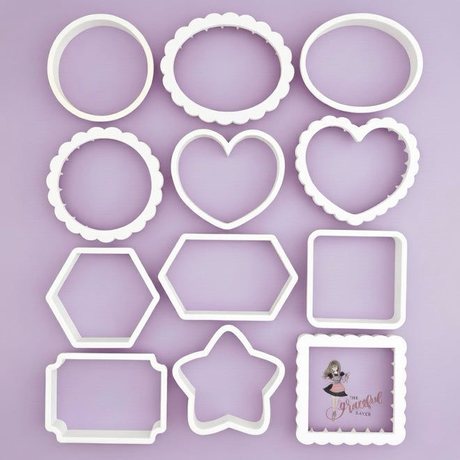 The Graceful Baker – Beginner's Bundle Cookie Cutters