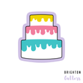 Grace's 3 Tiered Cake Cookie Cutter