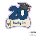 Grad Year Plaque Cookie Cutter