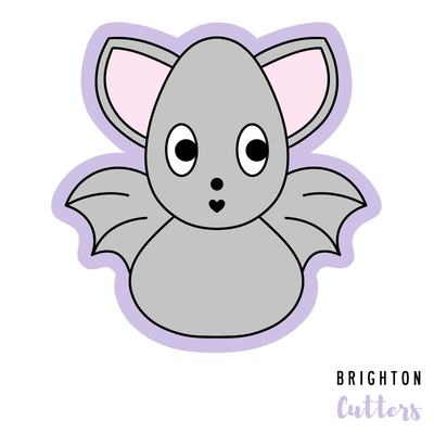 Happy Halloween Bat Cookie Cutter