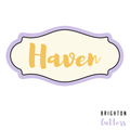 Haven Plaque