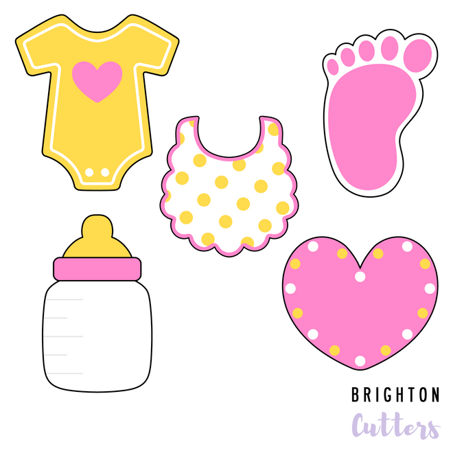 Grace's Baby Cookie Cutter Set