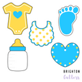 Grace's Baby Cookie Cutter Set