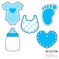 Grace's Baby Cookie Cutter Set