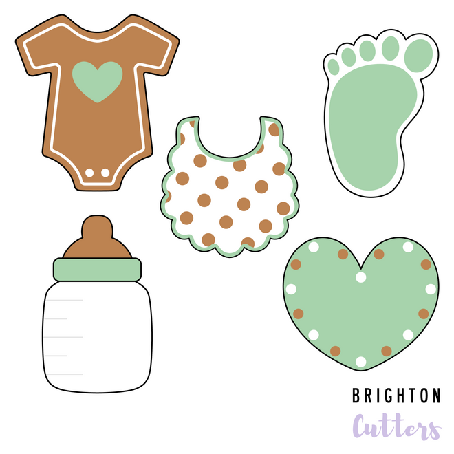 Grace's Baby Cookie Cutter Set