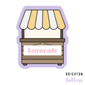 Lemonade Stand / Flower Stand Cookie Cutter