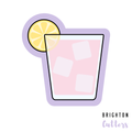 Glass of Lemonade / Cocktail Cookie Cutter