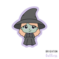 Little Witch Girl Cookie Cutter