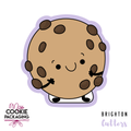 Chocolate Chip Cookie Cutter for Miss Cookie Packaging's Love Our Friend Chip Greaseproof Backer