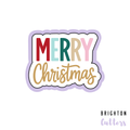 Merry Christmas Cookie Cutter