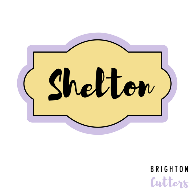 Shelton Plaque Cookie Cutter