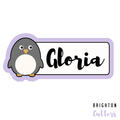 Penguin Name Plaque