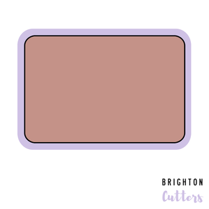 Nested Rounded Rectangles Rounded Nesting Rectangles Cookie Cutters | Brighton Cutters LLC