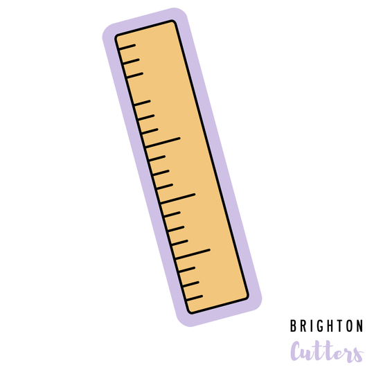 Crayon / Ruler / Highlighter / Pencil Cookie Cutter | Brighton Cutters LLC