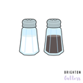 Salt and Pepper Shaker Cookie Cutter