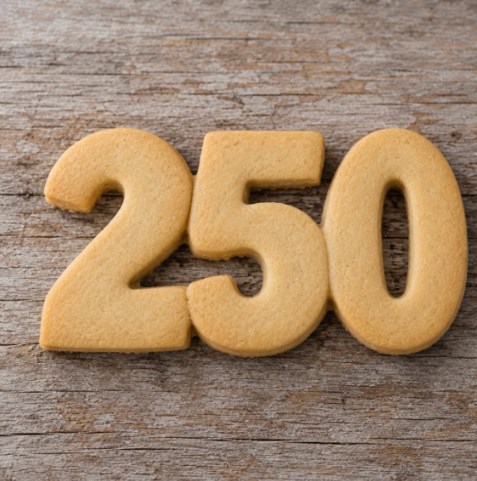 250 Semiquincentennial 4th of July Cookie Cutter