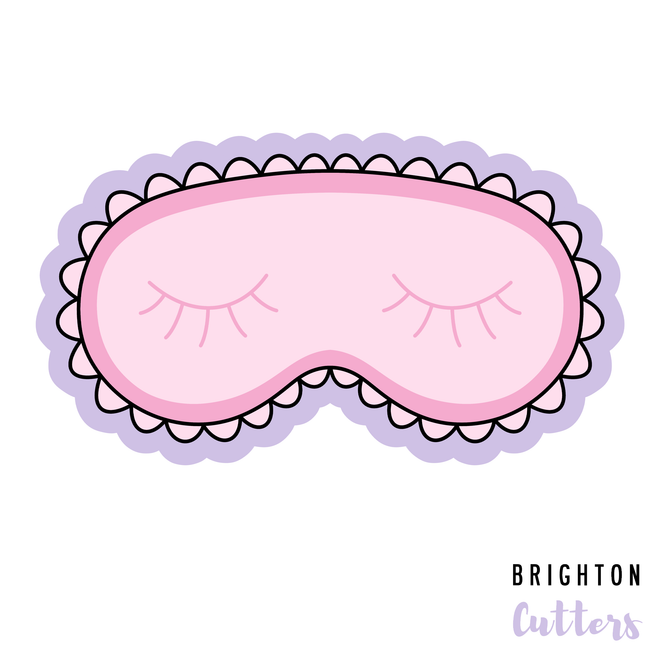 Eye Mask Spa Theme Cookie Cutter