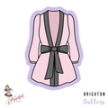 Grace's Spa and Bachelorette Robe 1 Cookie Cutter