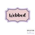 Webbed Rectangle Cookie Cutter