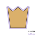 Basic Crown / Banner Cookie Cutter