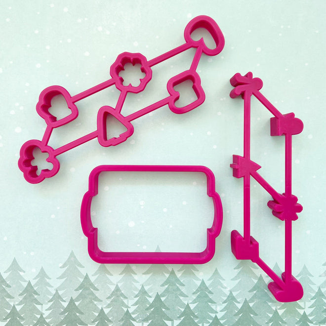 Tiny Elf Cookies Set of 6 Multi-Cutter & Dough Popper - CIJ DOORBUSTER