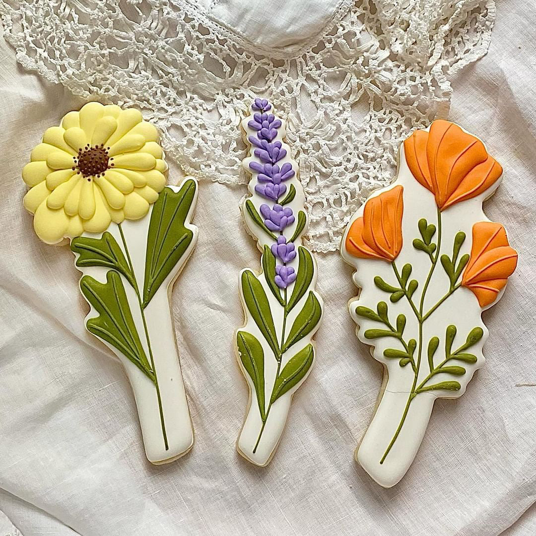 Long Stemmed Wildflower Cookie Cutters | Brighton Cutters LLC