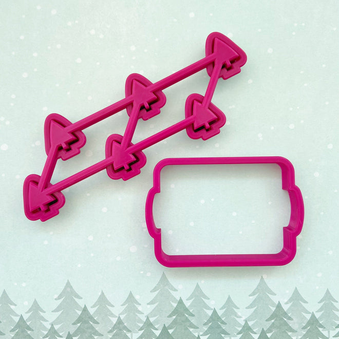 Tiny Tree  Multi-Cutter and Dough Popper (for Elf Cookies)