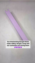 Interlocking Dough Sticks / Rolling Pin Guides
