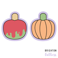 Pumpkin / Candy Apple Cookie Cutter