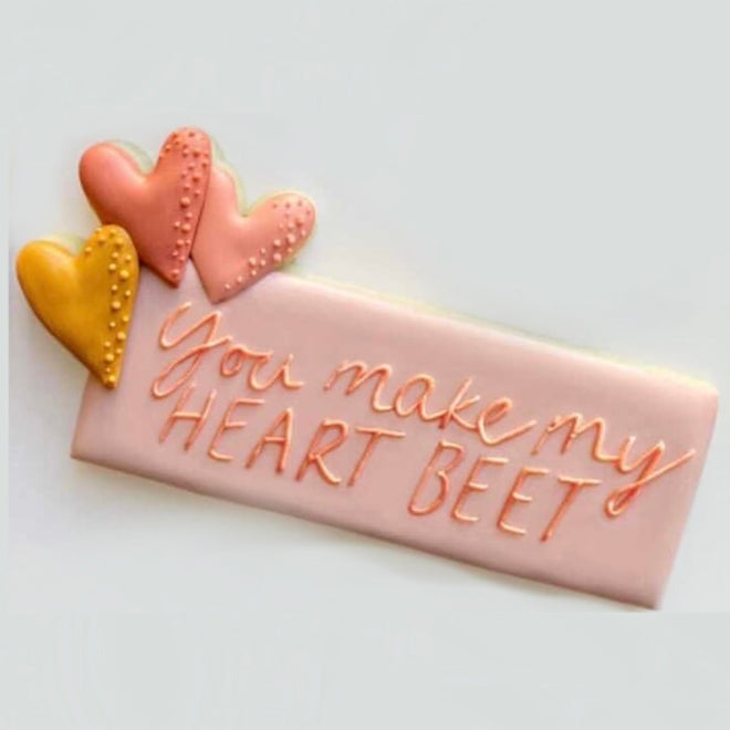 Arlo's Cookies "You Make My Heart Beet" Cutters