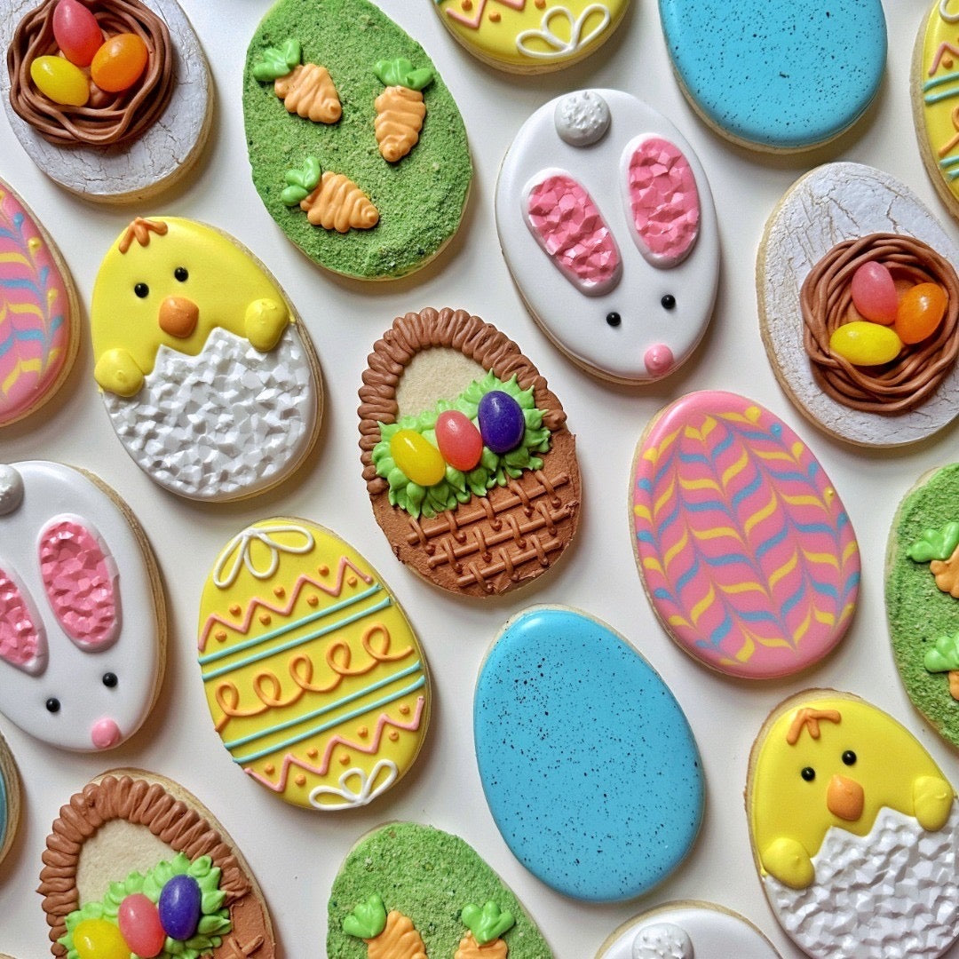 Easter Egg Stamp Cookie Cutters - Baking Bites