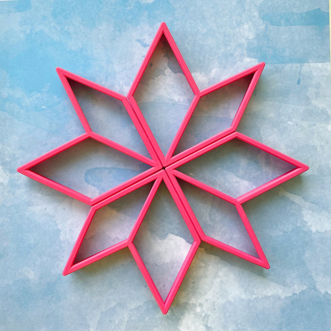 8 Pointed Star Platter Multi-Cutter (Design A) - CIJ SALE