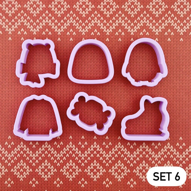 Advent Set 6 (Set of 6 Cookie Cutters) - CIJ DOORBUSTER