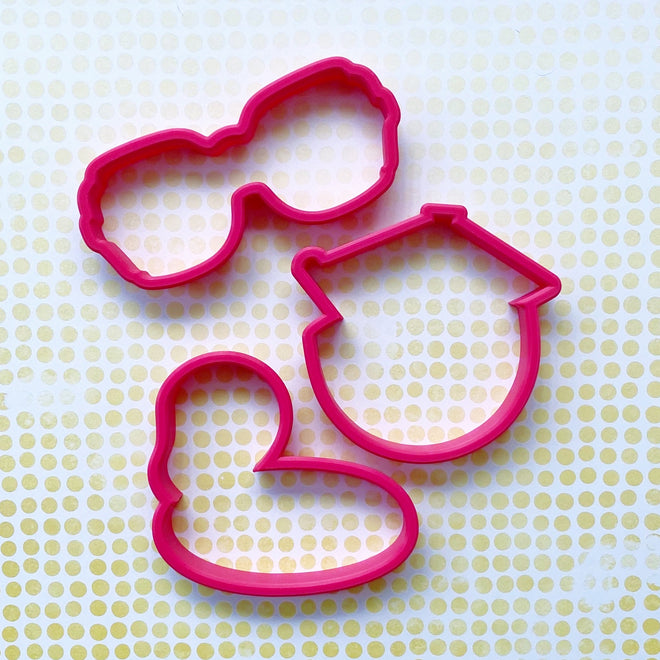 Borderlands Tropical Vacation Cookie Cutter Set