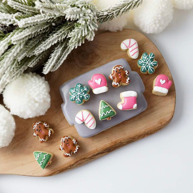 Tiny Elf Cookies Set of 6 Multi-Cutter & Dough Popper